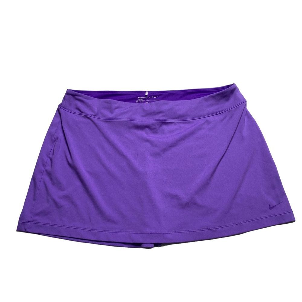 Nike Golf Dri-Fit Purple Golf Athletic Tennis Skirt Sz XL